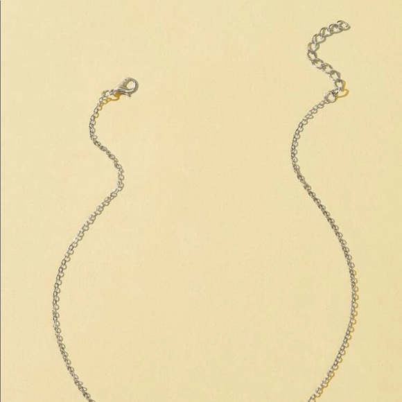 🍓1pc Pin Charm Chain Necklace - Picture 3 of 4